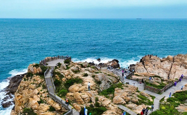 平流尾地質公園。