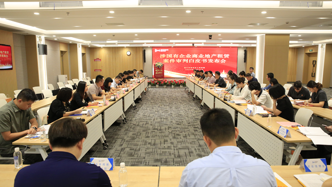 涉國有企業商業租賃案件審判白皮書發布會