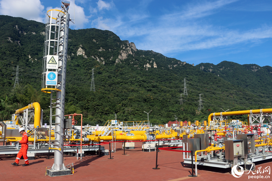 國家管網集團福建公司福州作業區。人民網 林銘賢攝