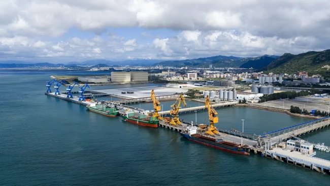 福州港鬆下港區元洪作業區1-2號泊位工程為“兩國雙園”產業發展提供有力的物流運輸保障