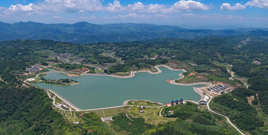 庫區全景。永泰縣河長辦供圖