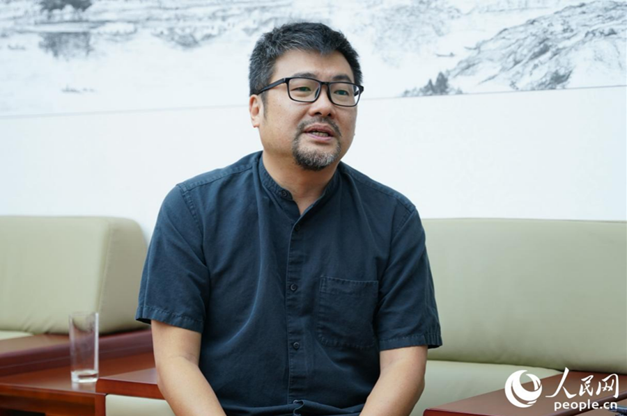 古田籍华侨、马来西亚罐头食品协会主席林华恩。实习生 郑舒尘摄