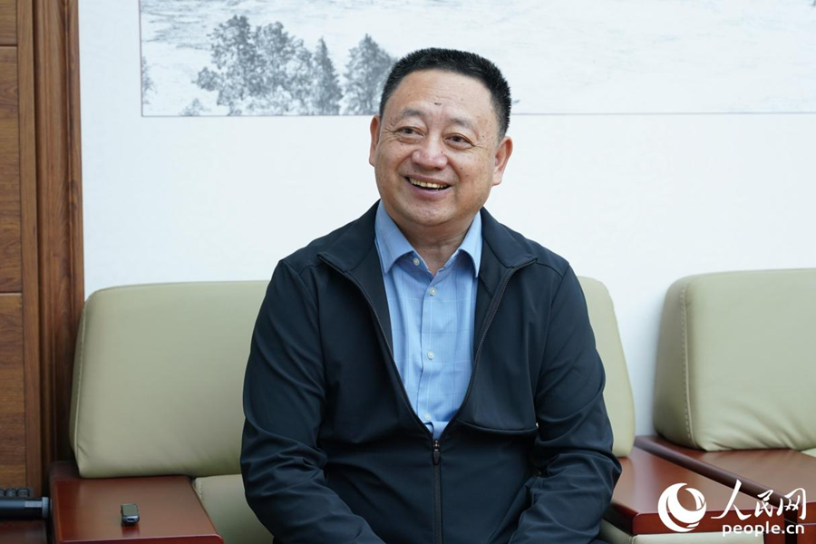 古田籍华侨、秘鲁福建同乡会会长卢晓。实习生 郑舒尘摄