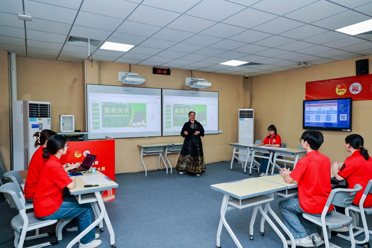 第十四届福建省大学生“创业之星”大赛决赛现场