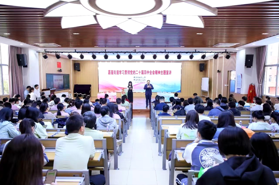 活動現場。嘉蓮街道供圖