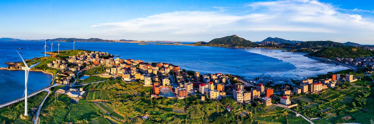 高山鎮玉樓村打造濱海旅游產業全景圖。高山鎮供圖