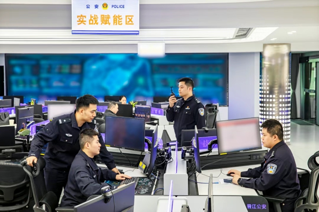 晋江市公安局执法监督管理中心工作日常