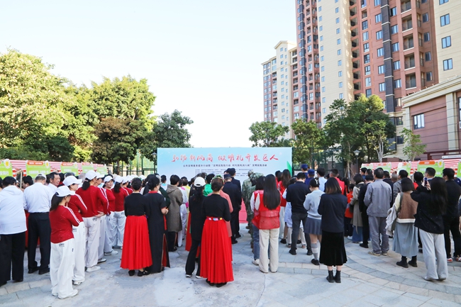 漳州開發區舉辦“弘揚新風尚 做明禮開發區人”公共文明素養提升行動暨“文明實踐我行動 時代新風潤八閩”文明實踐活動