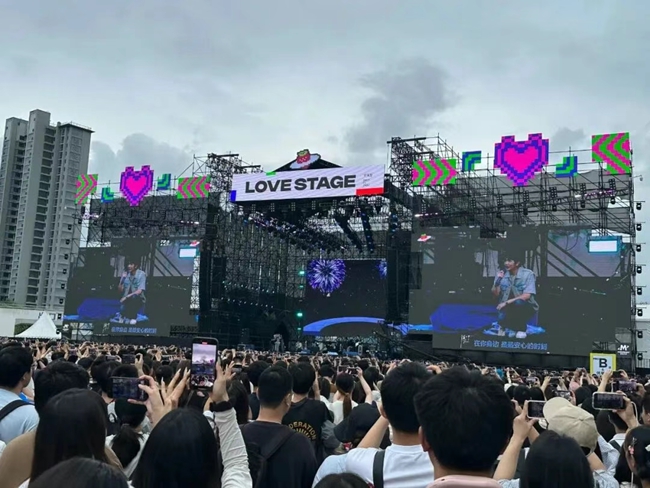 音乐节现场。图片来源:常来长乐