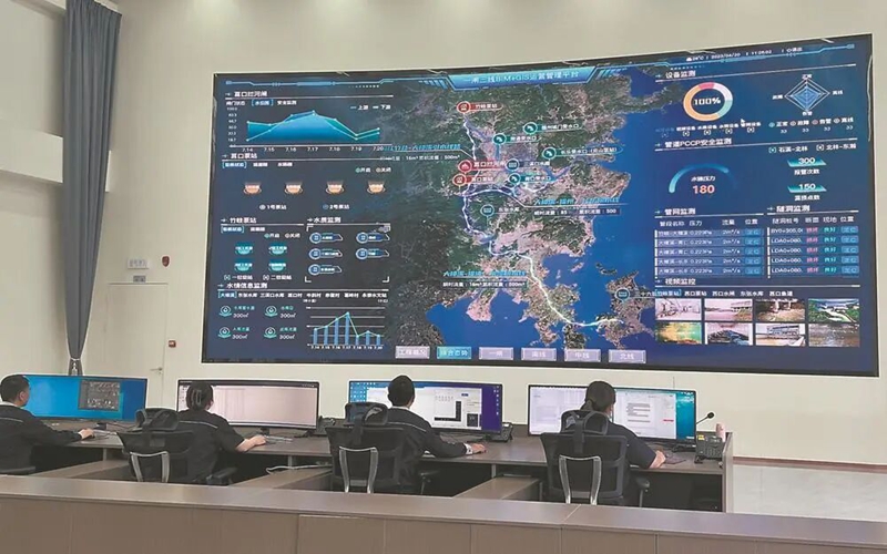 “一閘三線”工程智慧運營管理平台