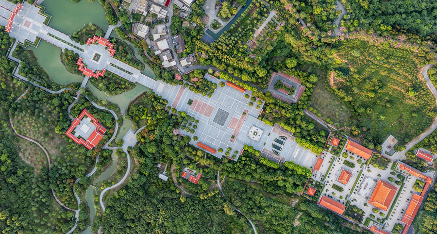 重建后的長泰文廟是福建省內規模宏大的文廟建筑群之一。長泰區融媒體中心供圖