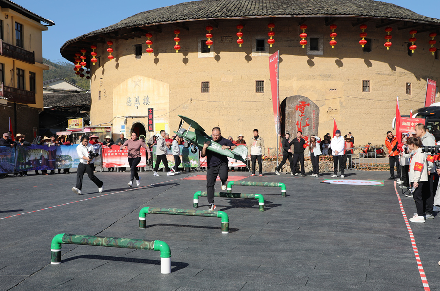 比赛现场。张志伟摄