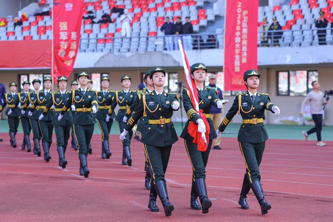 升旗展示项目(女队)