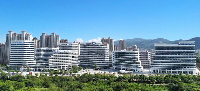 洛江区数字经济产业园（一期）全景，标准化园区成为产业集聚的“强磁场”