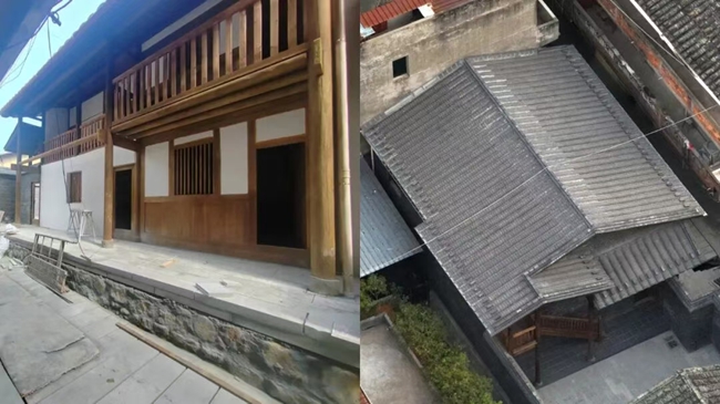 古厝修缮后