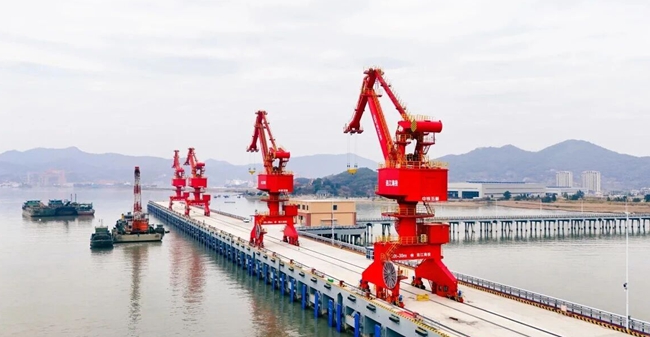 福州（连江）国家远洋渔业基地。连江县融媒体中心供图