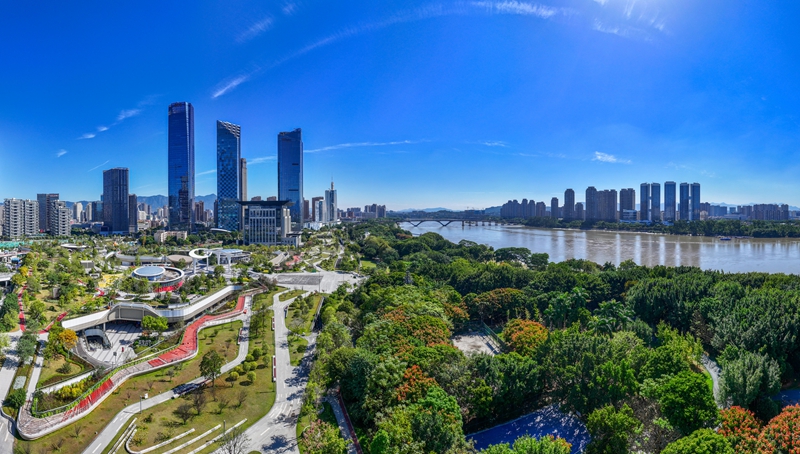 “福州蓝”已成为福建省生态建设的一张烫金名片。