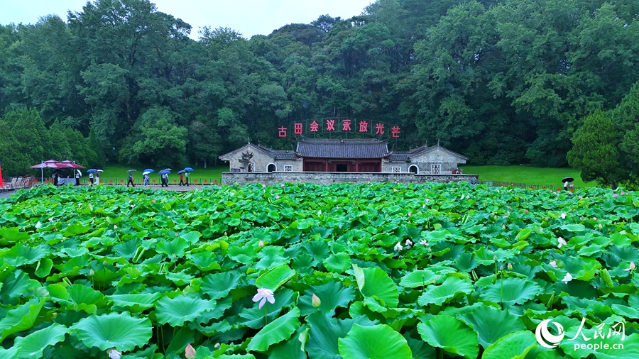 古田會議會址。人民網記者 李昌乾攝