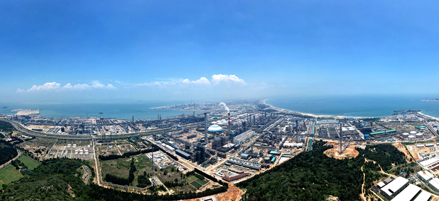 古雷石化基地。詹照宇攝