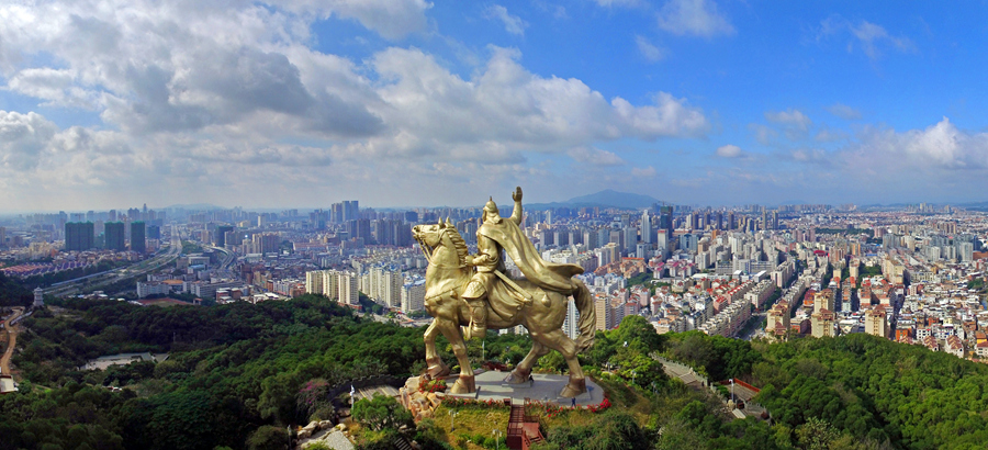 泉州全景图。陈英杰摄