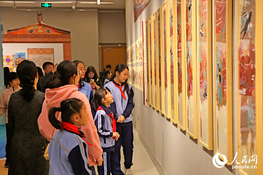 展览现场。人民网记者 陈博摄