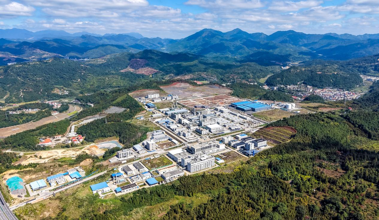 明溪经济开发区一隅。江月兰摄