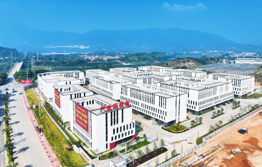 华安经济开发区一角。华安县融媒体中心供图