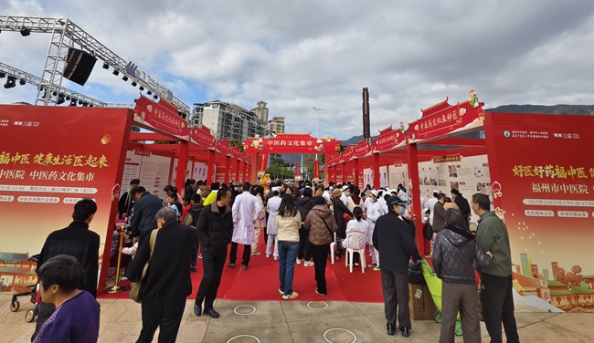 “中医药文化集市”启幕
