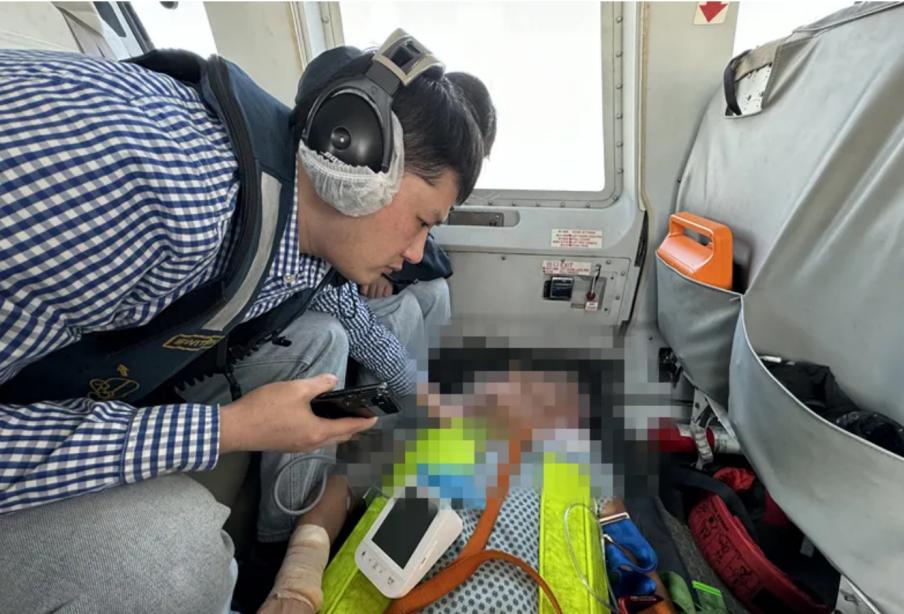 爭分奪秒開展搶救