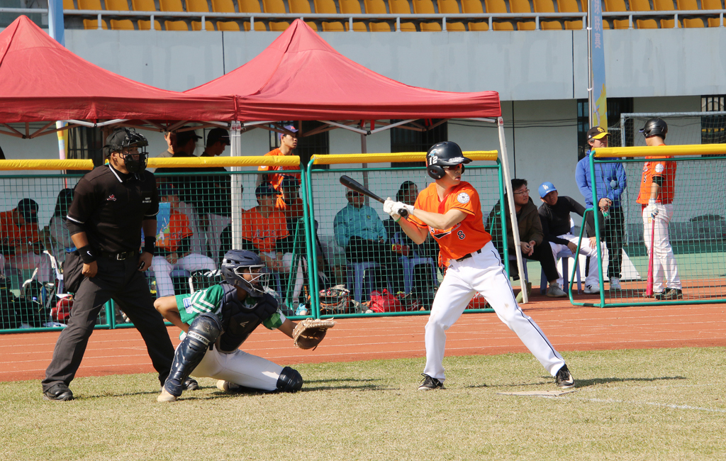 兩岸大學生棒球聯賽總冠軍賽現場。林林攝