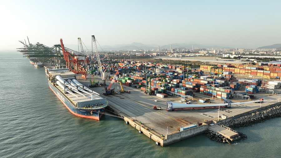 江阴港。福清市影像中心供图