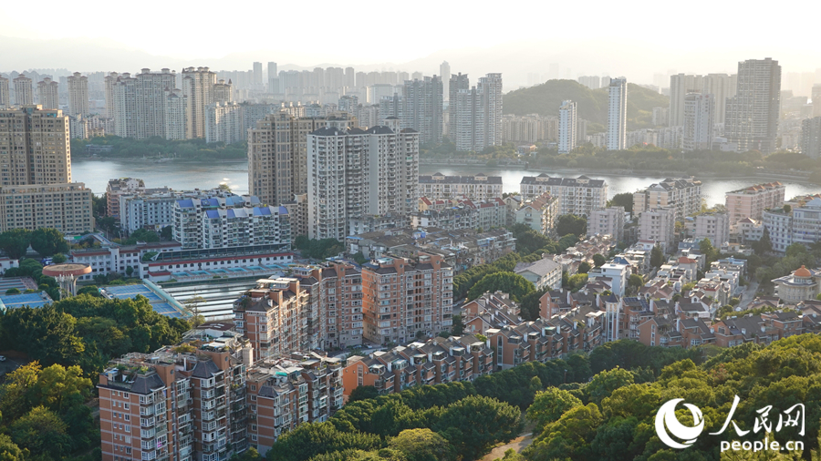 福州市繪就城市宜居幸福新圖景。人民網 楊灝昱攝
