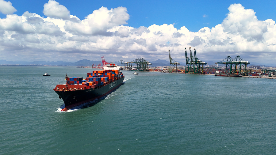 江陰港。福清市影像中心供圖