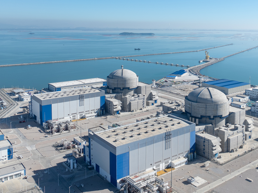 已投入商业运行的漳州核电1、2号机组。中核国电漳州能源供图