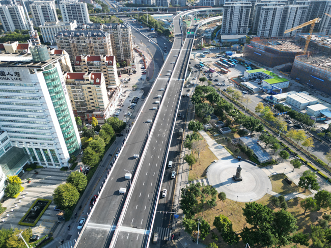 福州白湖亭立交工程A匝道