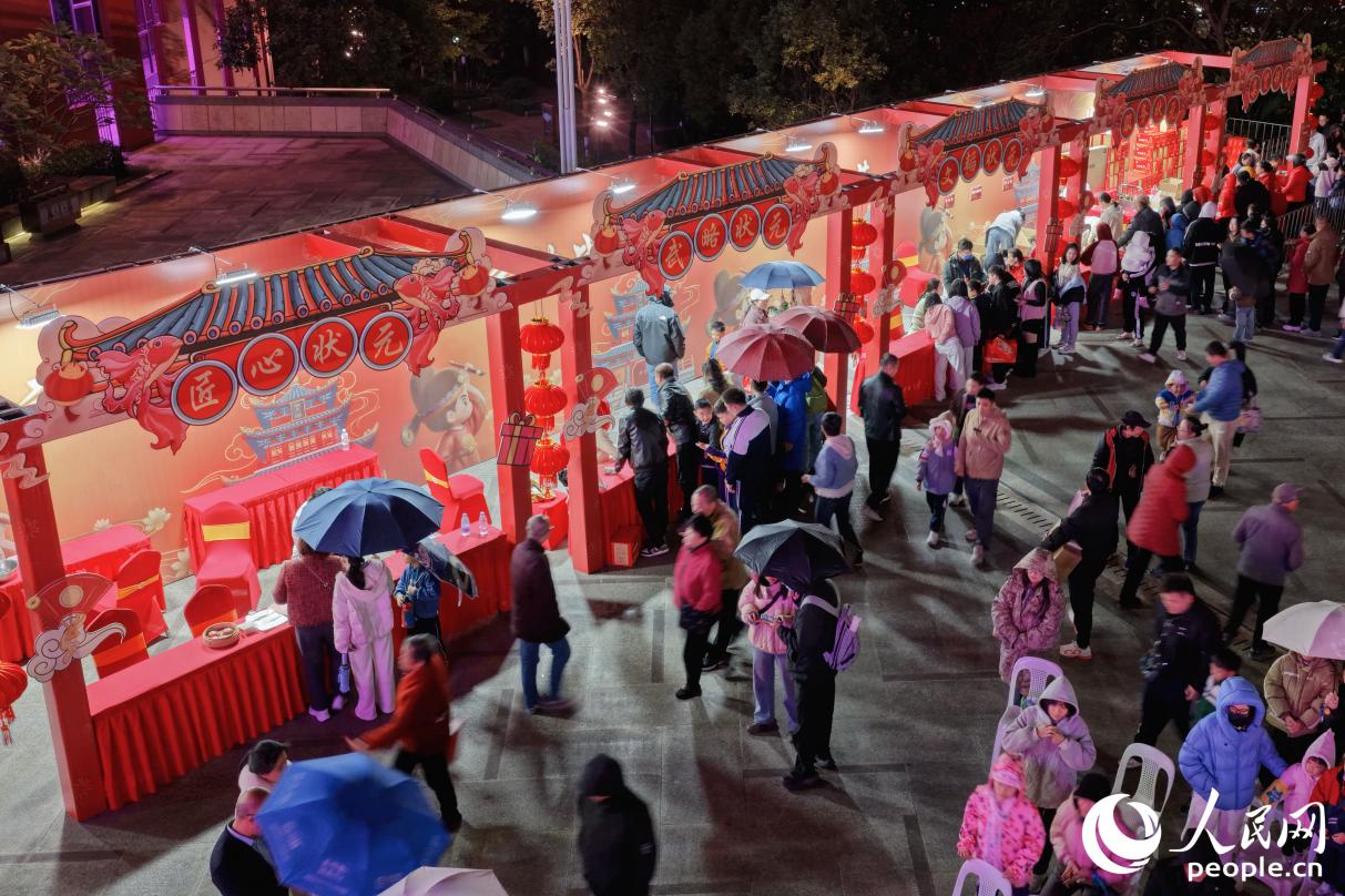 互动体验区。人民网记者 李唯一摄