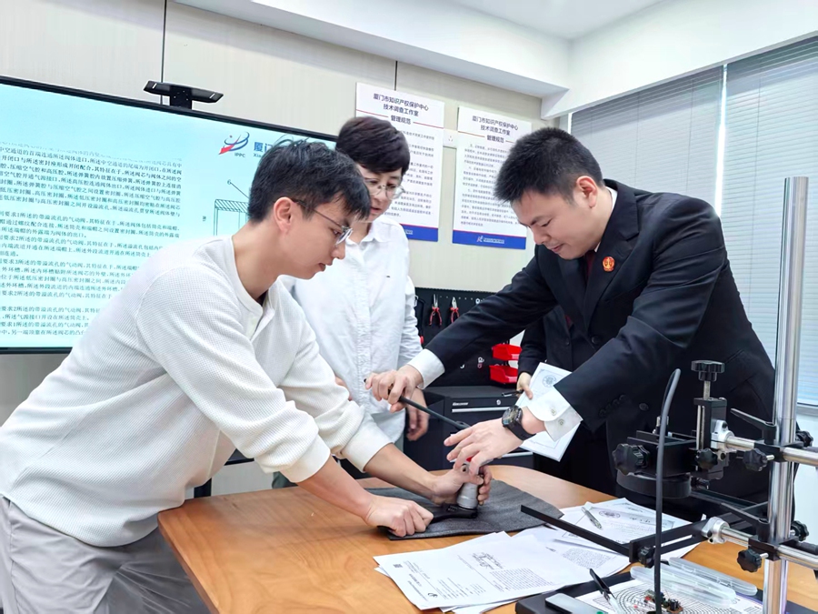 廈門持續深化“司法+行政”知識產權協同保護。廈門中院供圖