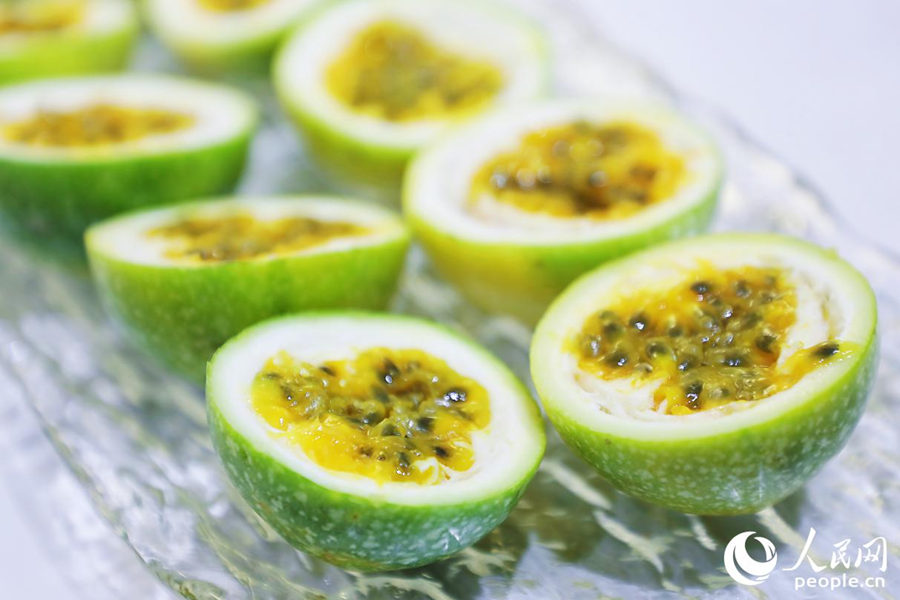 武平百香果。人民网记者 李唯一摄