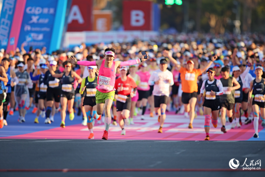 比賽現場。人民網記者 陳博攝