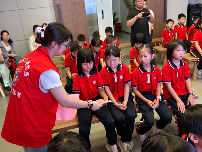 龙岩市长汀县水口村文化会客厅开展研学活动