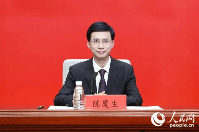 陈厦生（资料图）。人民网记者 陈永整摄