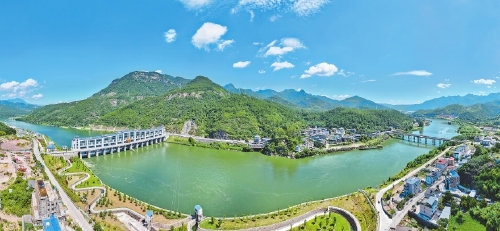 一閘三線工程永泰莒口水庫。記者 包華攝