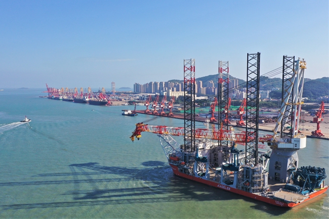 “Wind&nbsp;Ally”号。漳州开发区供图