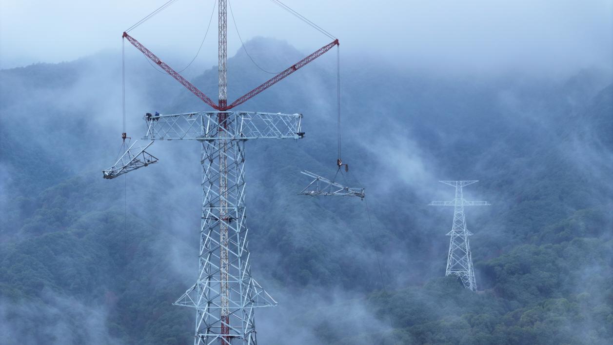 施工现场。福建送变电公司供图