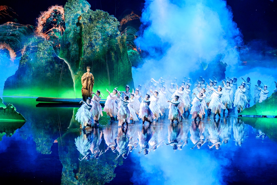 《月映武夷》演出。陈洁供图