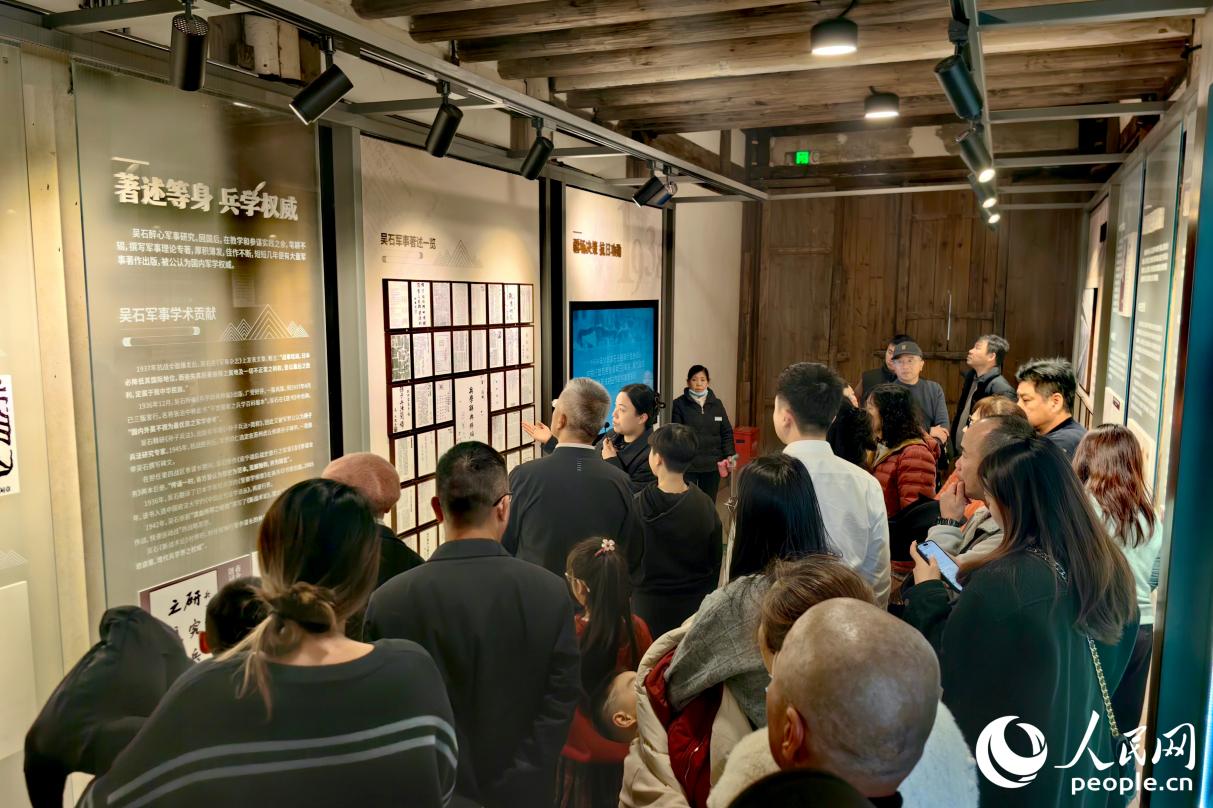 吳石故居吸引眾多游客慕名而來。人民網記者 葉青卿攝