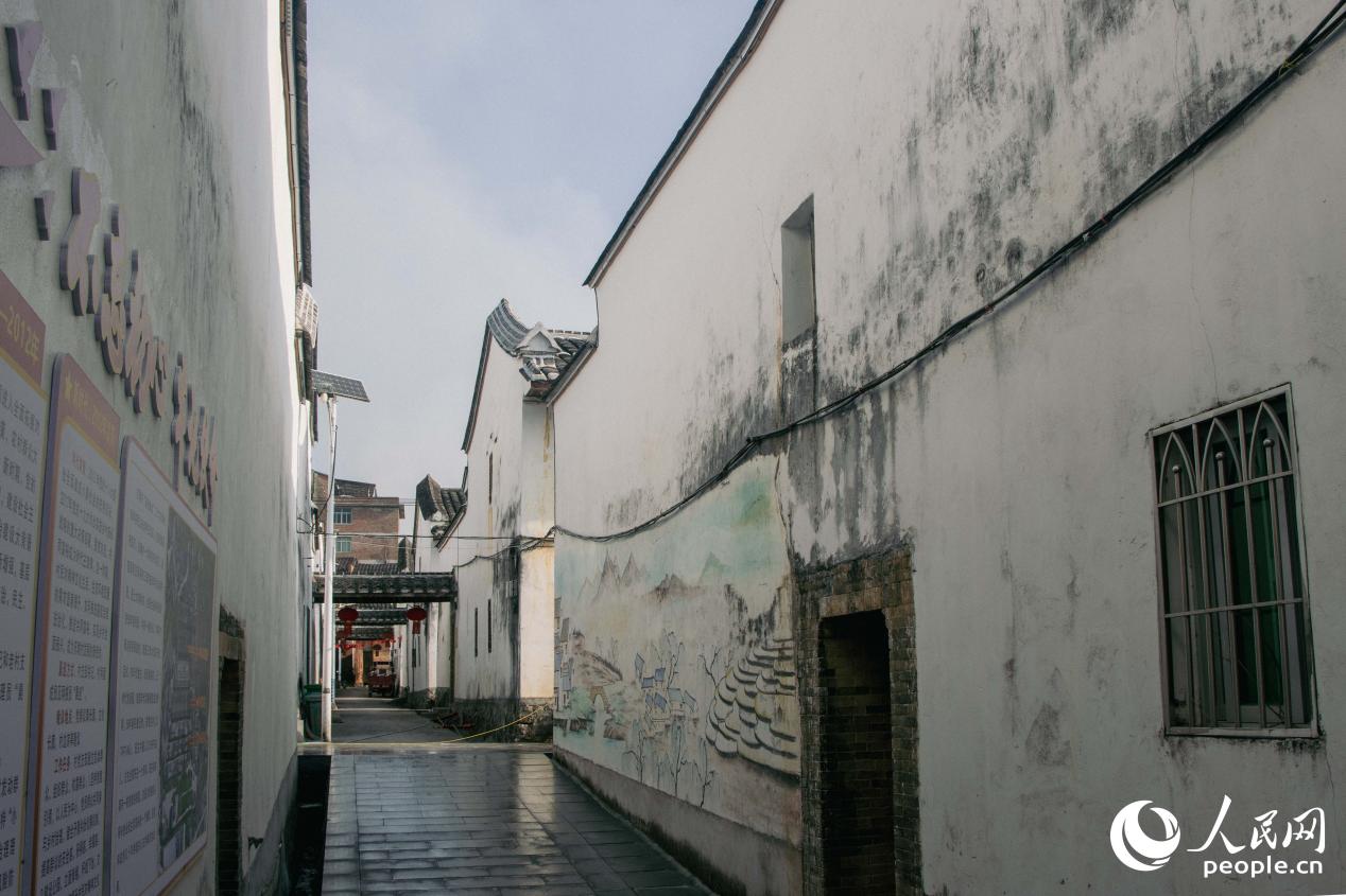 位于苏墩村的7座“卫星厝”。人民网 林铭贤摄