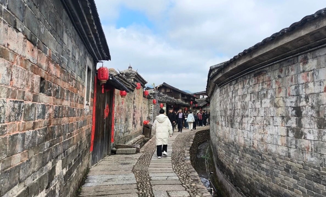 培田村古建筑、古道