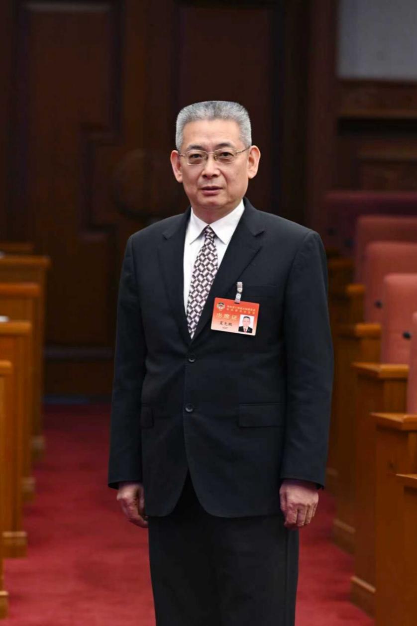 全国政协常委，民革中央常委、民革福建省委会主委夏先鹏。受访者供图