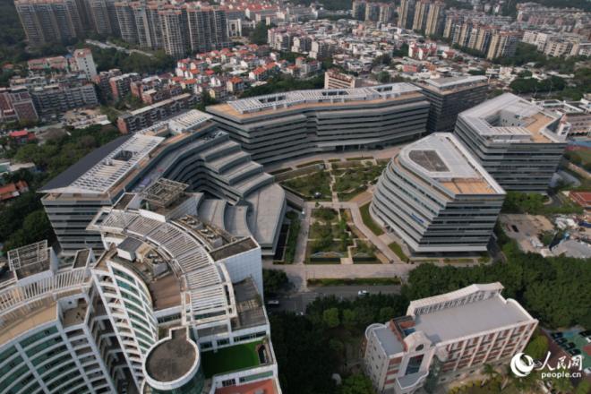 位于思明区的厦门软件园一期，汇聚了众多高科技企业和创新型企业。人民网记者 陈博摄